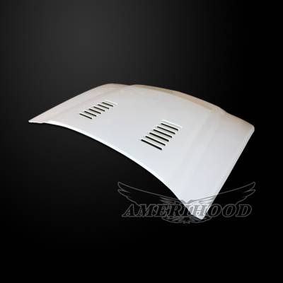 AmeriHood - Chevrolet Silverado 1500 E-Style AmeriHood Ram Air Hood CS03AHTEFH - Image 2