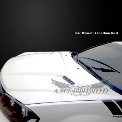 AmeriHood - Dodge Avenger CLG-Style AmeriHood Ram Air Hood DA08AHCLGFHW - Image 2