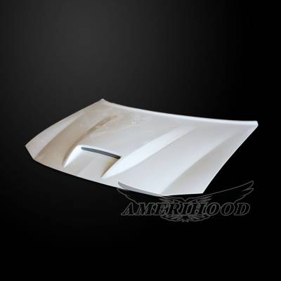 AmeriHood - Dodge Charger SRT-Style AmeriHood Ram Air Hood DC06AHSRTFHW - Image 2
