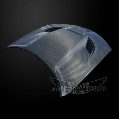 AmeriHood Carbon Fiber - Dodge Charger HC-Style AmeriHood Carbon Fiber Hood DC15AHCATCFH - Image 2