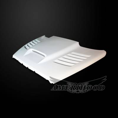 AmeriHood - Dodge Ram 1500 SSK-Style AmeriHood Heat Extracting Hood DR02AHSSKFH - Image 3