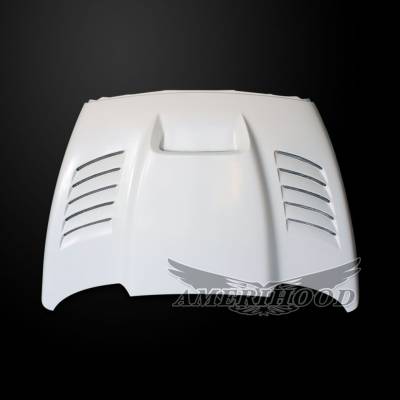 AmeriHood - Dodge Ram 1500 SSK-Style AmeriHood Heat Extracting Hood DR02AHSSKFH - Image 4