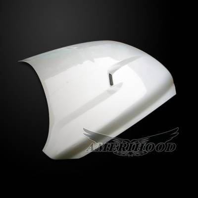 AmeriHood - Dodge Ram 1500 SRT-Style AmeriHood Ram Air Hood DR09AHCLGFHW - Image 3