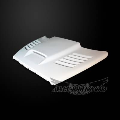 AmeriHood - Dodge Ram 2500 SSK-Style AmeriHood Heat Extracting Hood DR03AHSSKFH25 - Image 3