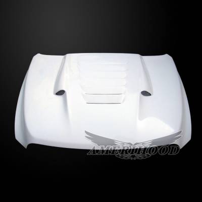 AmeriHood - Dodge Ram 2500 TS-Style AmeriHood Ram Air Hood DR10AHTSFHW25 - Image 3