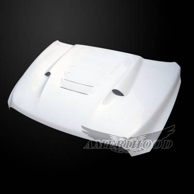AmeriHood - Dodge Ram 2500 TS-Style AmeriHood Ram Air Hood DR10AHTSFHW25 - Image 5