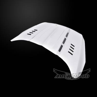 AmeriHood - Ford Escape AGG-Style AmeriHood Ram Air Hood FESP13AHAGGFHW - Image 2