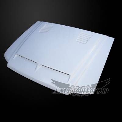AmeriHood - Ford Explorer 2 door E-Style AmeriHood Ram Air Hood FEPL01AHTEFHW2 - Image 6