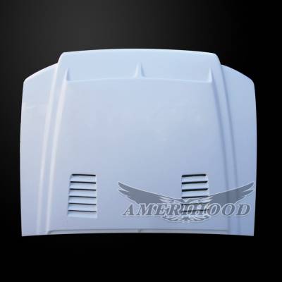 AmeriHood - Ford Explorer E-Style AmeriHood Ram Air Hood FST01AHTEFHW - Image 2