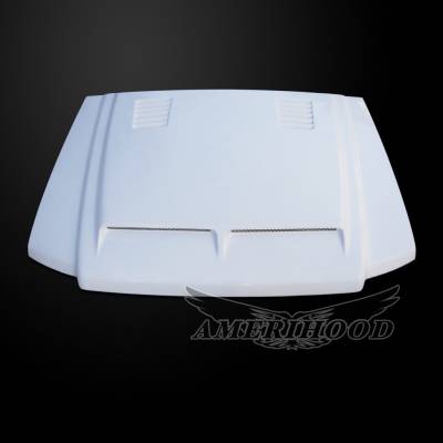 AmeriHood - Ford Explorer E-Style AmeriHood Ram Air Hood FST01AHTEFHW - Image 5