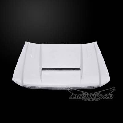 AmeriHood - Ford F-150 SMS-Style AmeriHood Ram Air Hood F1504AHSMSFHW - Image 3