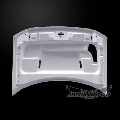 AmeriHood - Ford F-150 SMS-Style AmeriHood Ram Air Hood F1504AHSMSFHW - Image 5
