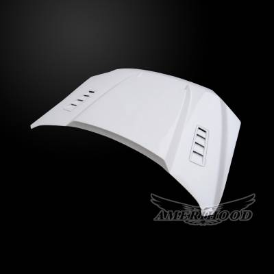 AmeriHood - Ford F-150 SSK-Style AmeriHood Ram Air Hood F1515AHSSKFHW - Image 4