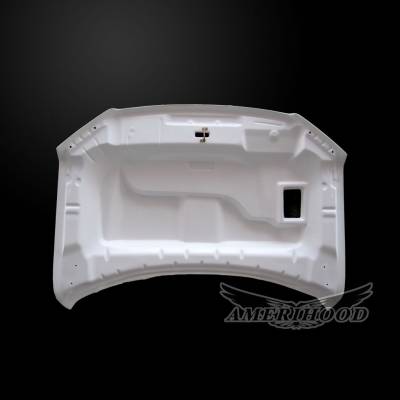 AmeriHood - Ford F-150 S-Style AmeriHood Ram Air Hood F1515AHTSFHW - Image 5