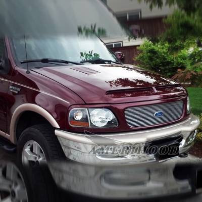 AmeriHood - Ford F-250 E-Style AmeriHood Ram Air Hood F2597AHTE2FH - Image 6