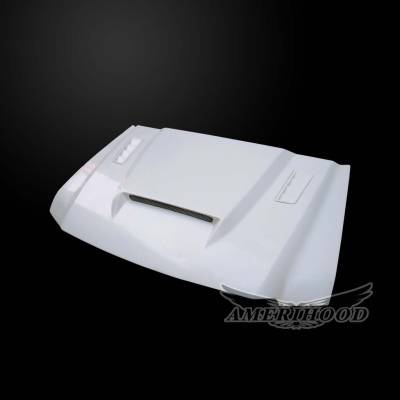 AmeriHood - Ford F-350 SSK-Style AmeriHood Ram Air Hood F3503AHSSKFHWD - Image 2