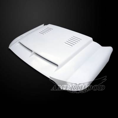 AmeriHood - Ford F-450 E-Style AmeriHood Ram Air Hood F4511AHTEFHW - Image 5
