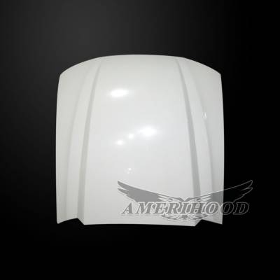 AmeriHood - Ford Mustang 3" Cowl AmeriHood Heat Extracting Hood FM99AHT4FHW - Image 2