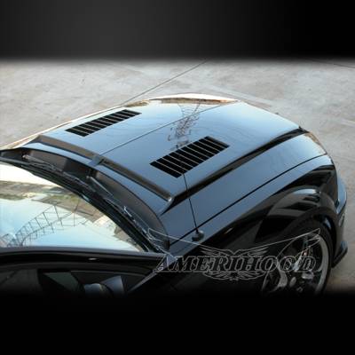 AmeriHood - Ford Mustang E-Style AmeriHood Ram Air Hood FM05AHTEFHW - Image 2