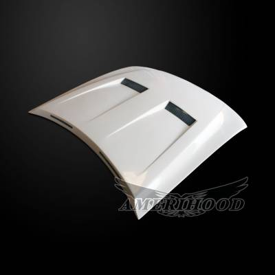 AmeriHood - Ford Mustang 6-Style AmeriHood Heat Extracting Hood FM05AHT6FHW - Image 4