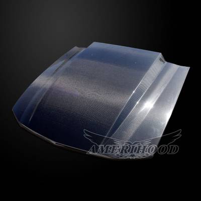 AmeriHood Carbon Fiber - Ford Mustang Cowl AmeriHood Carbon Fiber Hood FM05AHCWLCFH500 - Image 3
