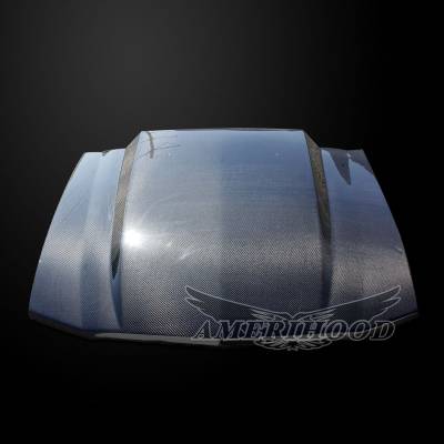 AmeriHood Carbon Fiber - Ford Mustang Cowl AmeriHood Carbon Fiber Hood FM05AHCWLCFH500 - Image 5