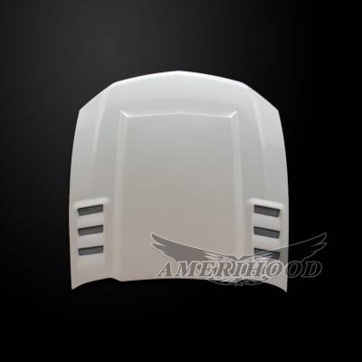 AmeriHood - Ford Mustang ROU-Style AmeriHood Ram Air Hood FM10AHROUFH - Image 2