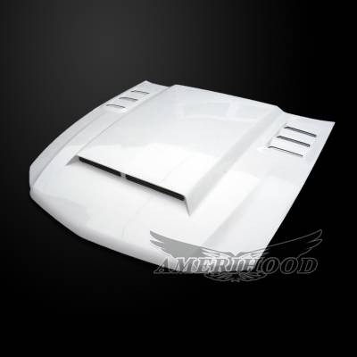 AmeriHood - Ford Mustang ROU-Style AmeriHood Ram Air Hood FM10AHROUFH - Image 4