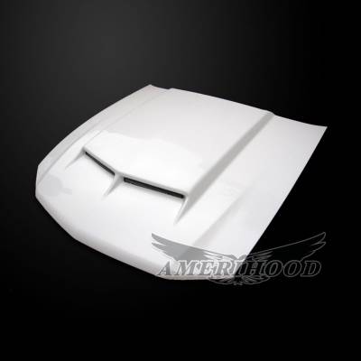 AmeriHood - Ford Mustang C-Style AmeriHood Ram Air Hood FM10AHTCFH - Image 4