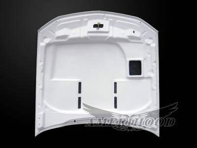 AmeriHood - Ford Mustang E-Style AmeriHood Ram Air Hood FM10AHTEFH - Image 3