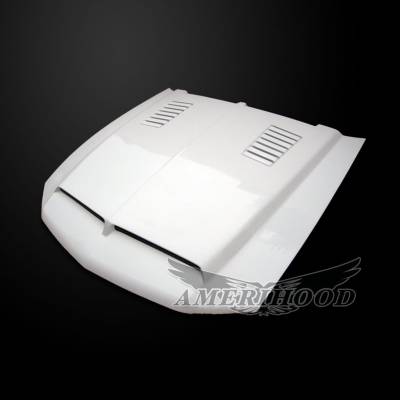 AmeriHood - Ford Mustang E-Style AmeriHood Ram Air Hood FM10AHTEFH - Image 5