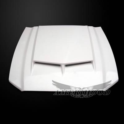 AmeriHood - Ford Mustang C-Style AmeriHood Ram Air Hood FM10AHTCFHW500 - Image 3