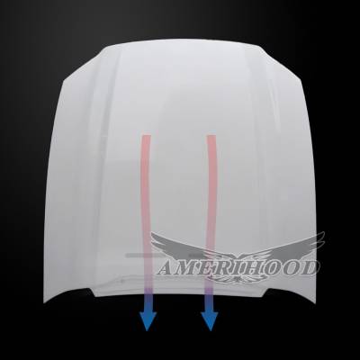 AmeriHood - Ford Mustang 3" Cowl AmeriHood Hood FM10AHCWLFHW500 - Image 5