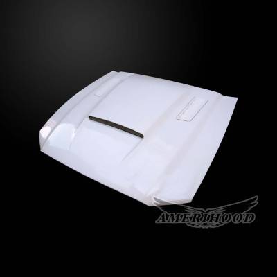 AmeriHood - Ford Mustang SMS-Style AmeriHood Ram Air Hood FM13AHSMSFHW - Image 3
