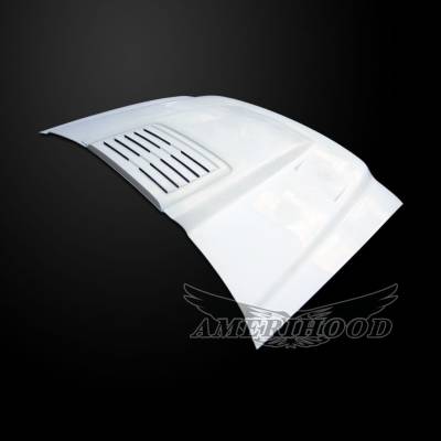 AmeriHood - GMC Sierra 1500 Type 2 AmeriHood Ram Air Hood GS07AHCWL2FHW - Image 2