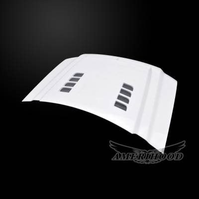 AmeriHood - GMC Sierra 2500 HD E-Style AmeriHood Ram Air Hood GS15AHTEFHW25 - Image 2