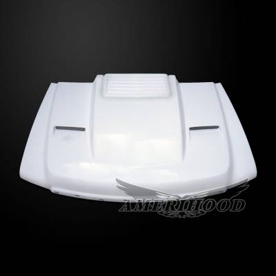 AmeriHood - GMC Sierra 3500 HD 2-Style AmeriHood Ram Air Hood GS07AHCWL2FHW35 - Image 6