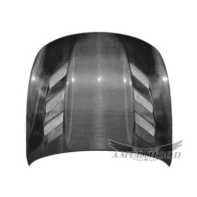 AmeriHood Carbon Fiber - Infiniti Q60 2Dr AMU-Style AmeriHood Carbon Fiber Hood IQ6014AHAMUCFH2 - Image 4