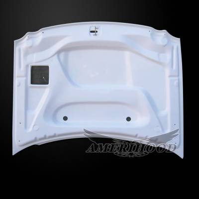 AmeriHood - Jeep Grand Cherokee CLG-Style AmeriHood Ram Air Hood JGC05AHCLGFHW - Image 3