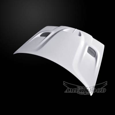 AmeriHood - Chrysler 300 HC-Style AmeriHood Ram Air Hood C305AHCATFHW - Image 2