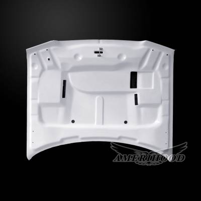 AmeriHood - Chrysler 300 HC-Style AmeriHood Ram Air Hood C305AHCATFHW - Image 5