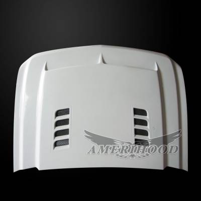 AmeriHood - Chevrolet Silverado 1500 E-Style AmeriHood Ram Air Hood CS07AHTEFHW - Image 3