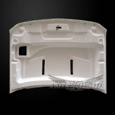 AmeriHood - Chevrolet Silverado 3500 E-Style AmeriHood Ram Air Hood CS07AHTEFHW35 - Image 6