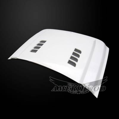 AmeriHood - Chevrolet Silverado 2500 E-Style AmeriHood Ram Air Hood CS11AHTEFHW25 - Image 4