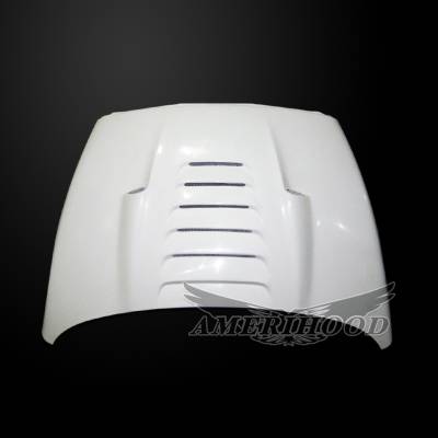 AmeriHood - Dodge Ram 2500 TS-Style AmeriHood Ram Air Hood DR03AHTSFHW25 - Image 3