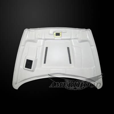 AmeriHood - Dodge Ram 2500 TS-Style AmeriHood Ram Air Hood DR03AHTSFHW25 - Image 5