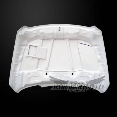 AmeriHood - Dodge Ram 3500 SSK-Style AmeriHood Heat Extracting Hood DR10AHSSKFHW35 - Image 2