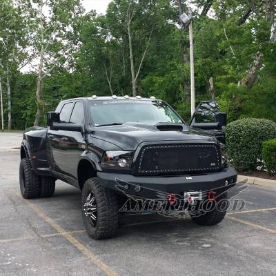 AmeriHood - Dodge Ram 3500 SSK-Style AmeriHood Heat Extracting Hood DR10AHSSKFHW35 - Image 8