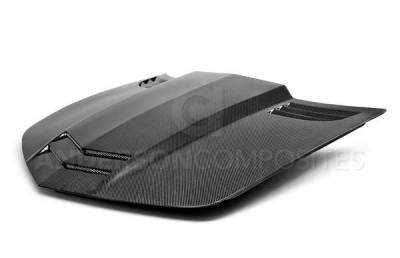 Anderson Carbon - Chevy Camaro Type-TT Anderson Composites Fiber Body Kit- Hood AC-HD1011CHCAM-TT - Image 2