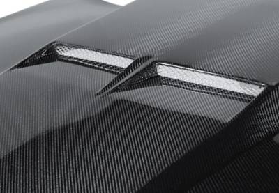Anderson Carbon - Chevy Camaro Ram Air Anderson Composites Fiber Body Kit- Hood AC-HD1011CHCAM-SC - Image 4